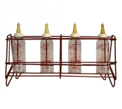 Non Vac Bottle Rack System C/w 4 Bottles + Teats