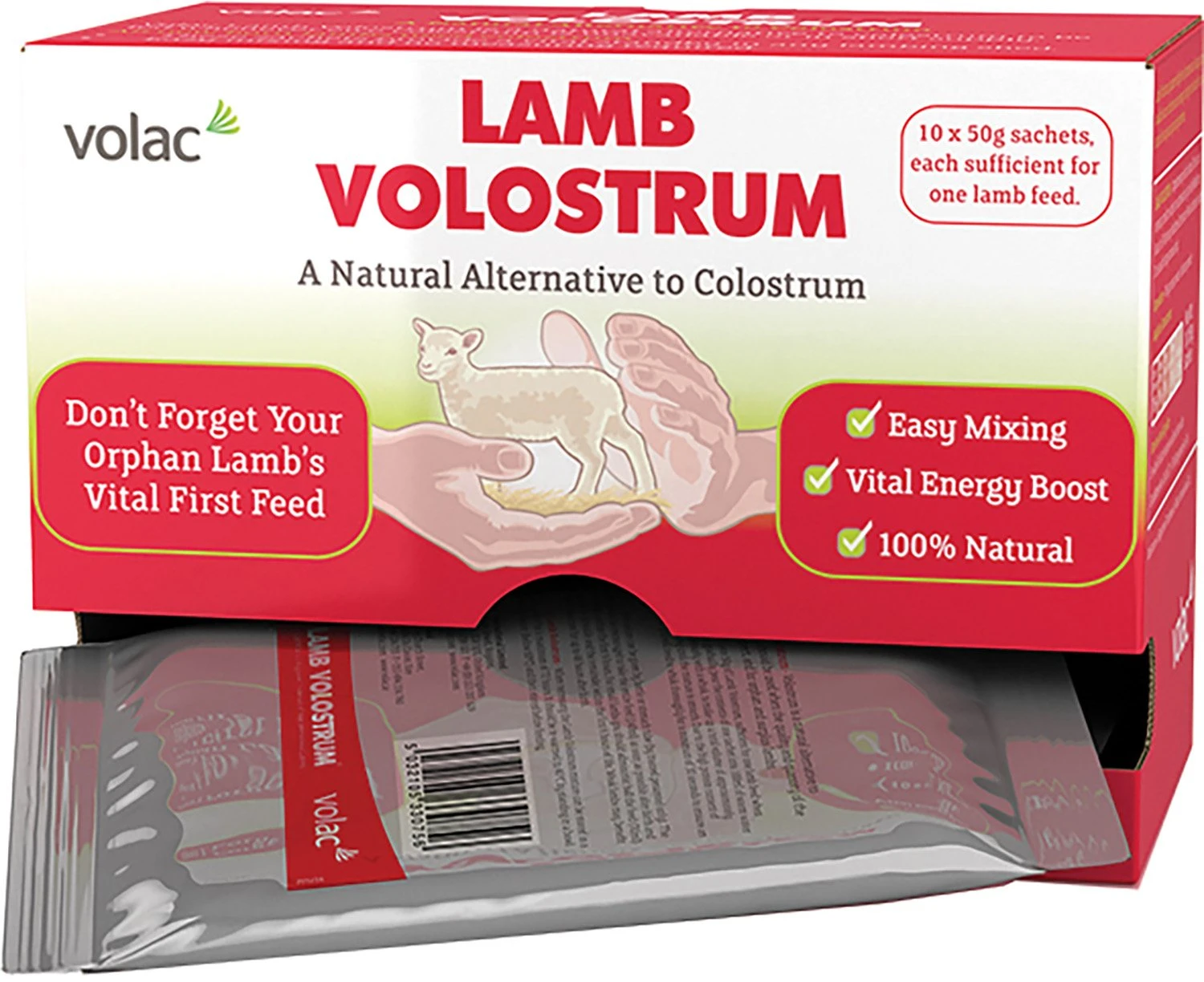 Volac Lamb Volostrum 10 X 50g 1 Volac Lamb Volostrum 10 X 50g