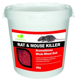Country Bromadiolone Whole Wheat Bait-bags - 20kg