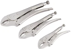 Draper 3pc Self Grip Plier 3 Set