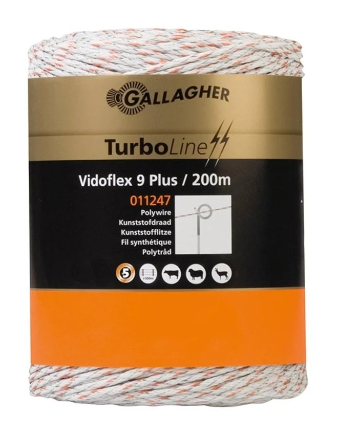Gallagher Vidoflex 9 Turbo 200m 1 Gallagher Vidoflex 9 Turbo 200m