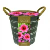 Metal Flower Bucket
