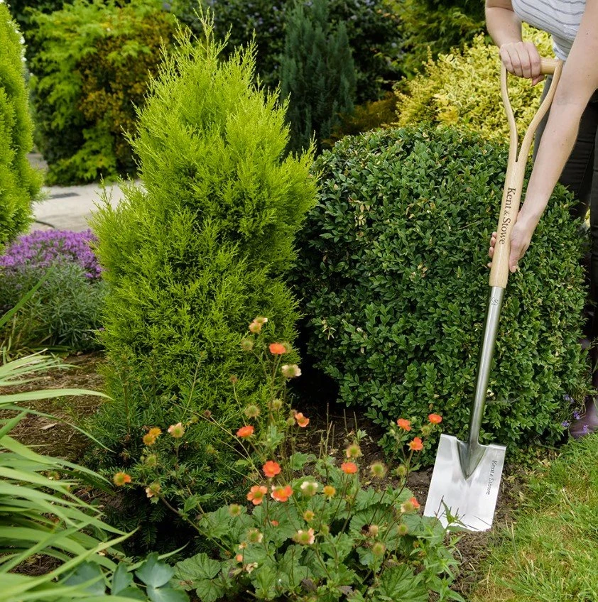 Kent & Stowe Stainless Steel Border Spade 1 Kent & Stowe Stainless Steel Border Spade