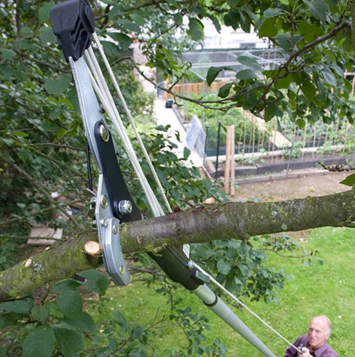 Darlac Geared Anvil Tree Pruner W/Telescopic Pole 1 Darlac Geared Anvil Tree Pruner W/Telescopic Pole