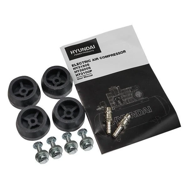 Hyundai 200 Litre Air Compressor, 14CFM/145psi, Electric 3hp | HY3200S 3 Hyundai 200 Litre Air Compressor, 14CFM/145psi, Electric 3hp | HY3200S - Image 3