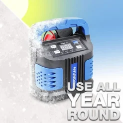 Hyundai HYBC-10 Battery Boost Charger 6v & 12v 15 Amp -Hyundai || Hozelock || Wolf Shop 7473 14438