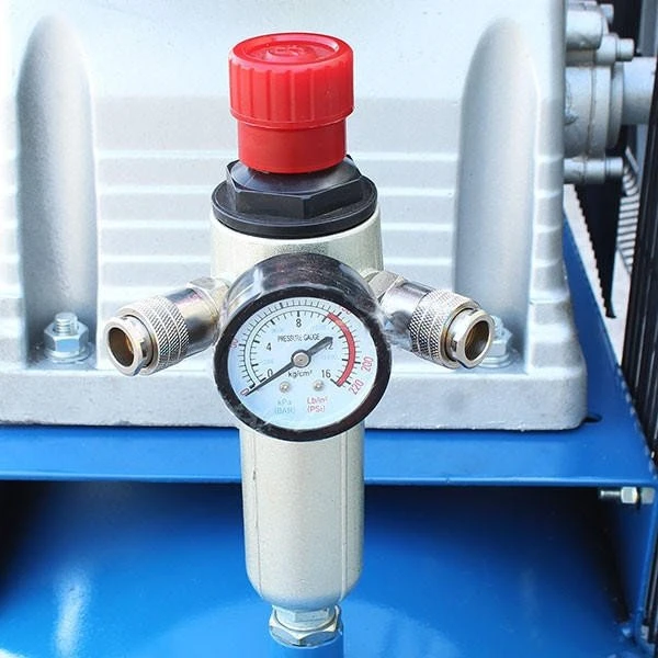 Hyundai 200L Litre Air Compressor, 29CFM/145psi, Twin Cylinder Belt Drive 14hp | HY140200PES 2 Hyundai 200L Litre Air Compressor, 29CFM/145psi, Twin Cylinder Belt Drive 14hp | HY140200PES - Image 2