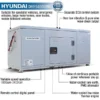 Hyundai 14kW Vehicle RV Diesel Generator | DHY14000RVi