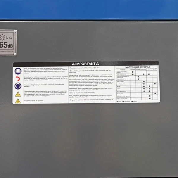 Hyundai 20hp 300 Litre Screw Compressor | HYSC200300 3 Hyundai 20hp 300 Litre Screw Compressor | HYSC200300 - Image 3