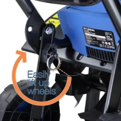 Hyundai 1500W 450mm Electric Garden Tiller, Cultivator, Rotovator And Rototiller | HYT1500E