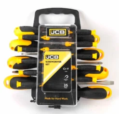 JCB 35 Piece Screwdriver Set | JCB-SWDVR-35PC