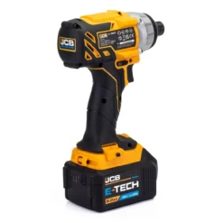 JCB 18V Brushless Impact Driver 1x5.0Ah Lithium-Ion Battery And 2.4A Fast Charger In W-Boxx 136 | 21